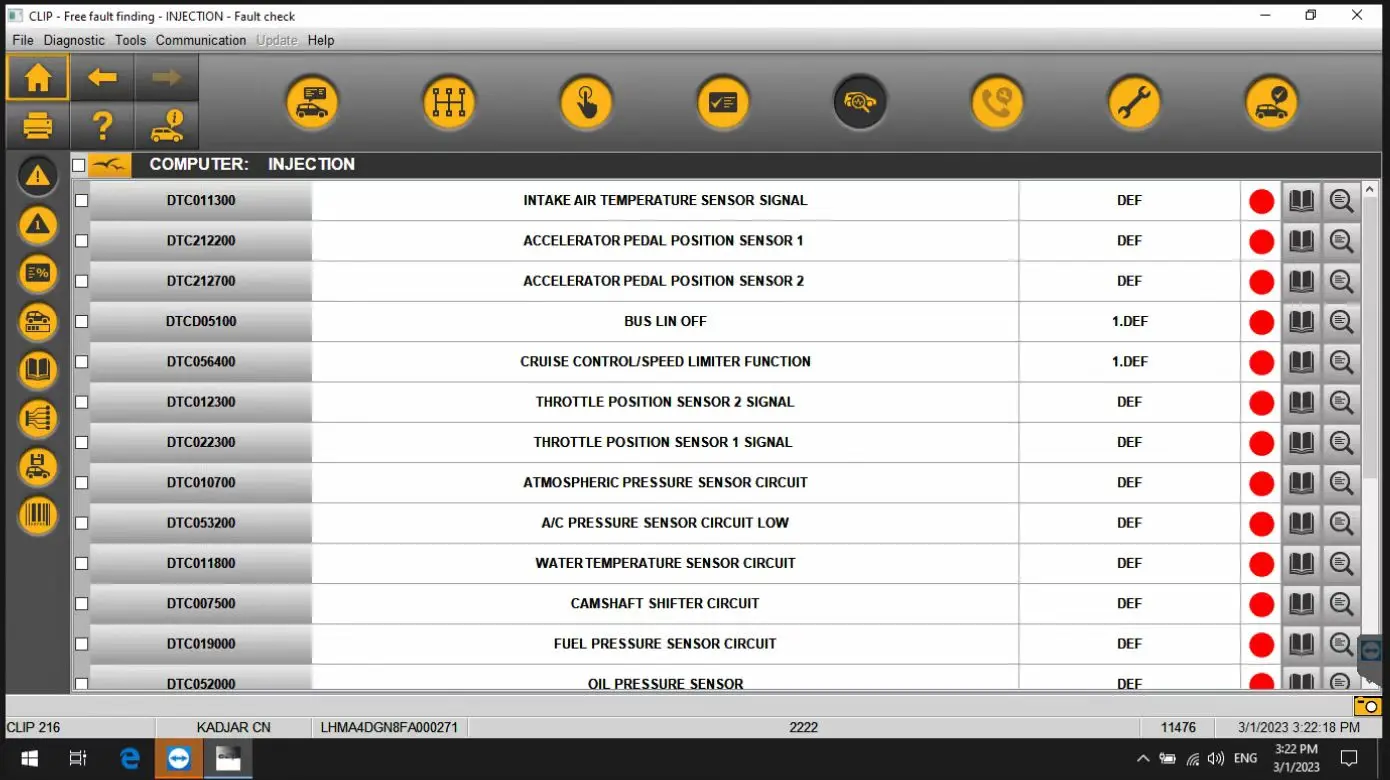 V234 For Renault Can Clip Suppport CAN-M Full system Auto Car Scanner update reprog Can Clip