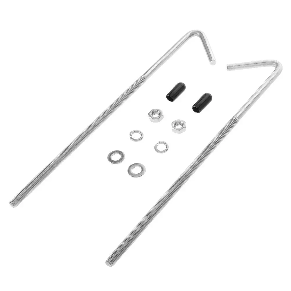 

Комплект из 2 универсальных кронштейнов для крепления аккумулятора из коррозионностойкой нержавеющей стали для внедорожников и пересеченной местности