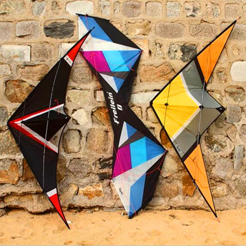 250cm dual line stunt kite loudy large pull Freilein sweetbomb kite parachute kite acrobatics kite scare birds fun kite adults