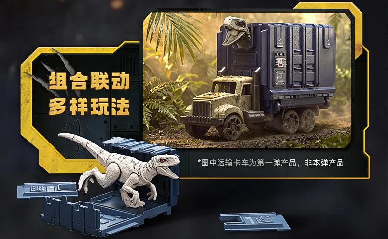 BLOKEES Original Jurassic World TS04 TS03 TS02 Jurassic Park Dinosaurier Tyrannosaurus Zusammengebautes Modell Actionfigur Spielzeug Geschenk – Detail 4