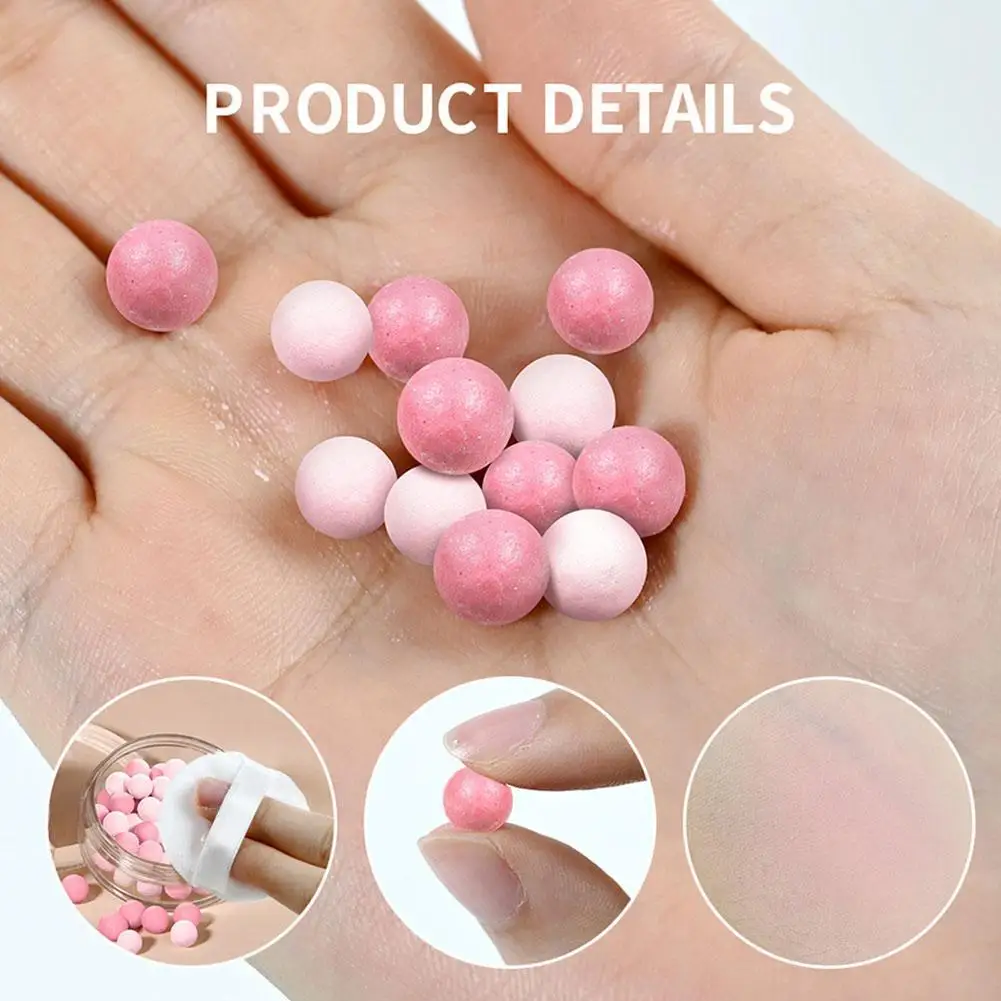 

Pink Round Powder Puff Soft Velvet Loose Powder Setting Sponge Cosmetics Puffs Washable Face Eye Korean Makeup Tools
