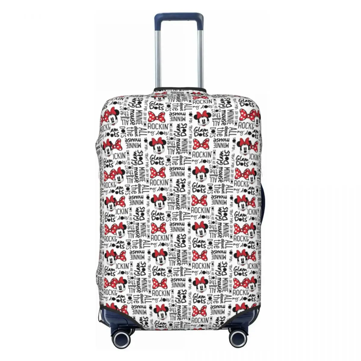 

Custom M-Mickey Mouse Hot Comic Suitcase Cover Washable Luggage Covers Protector for 18-32 inch