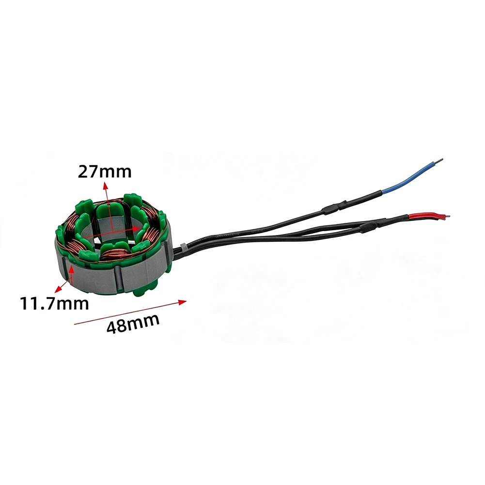 Copper Wound Stator for 16.8V Brushless Power Tools Enhancing Motor Efficiency and Reducing Operational Temperature