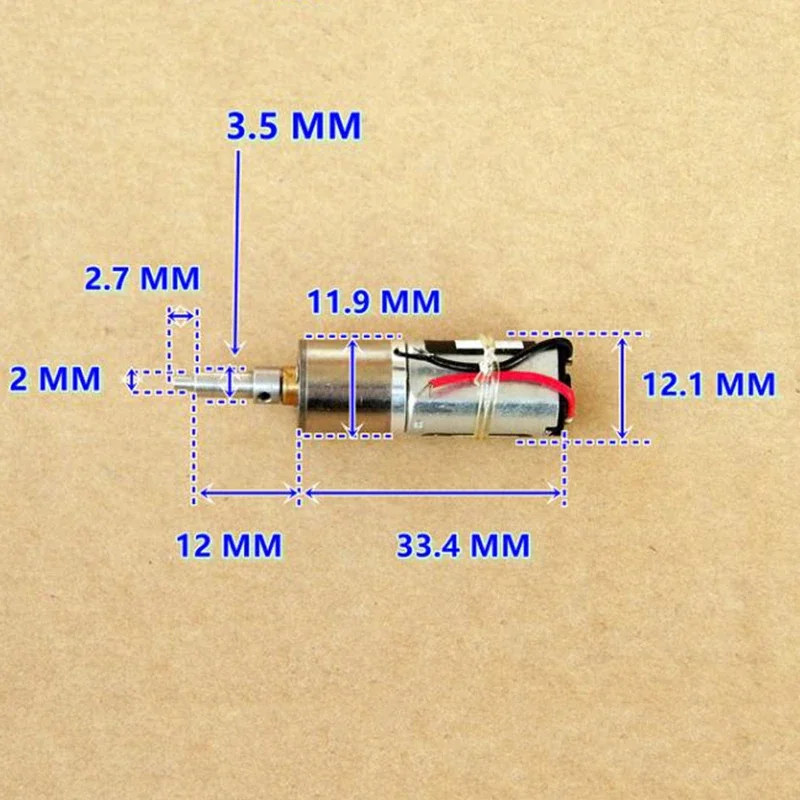 Japan Original SAYAMA 12mm Precise Full  Metal Gear Reducer Motor DC 6V-12V 45RPM-92RPM Gear Box