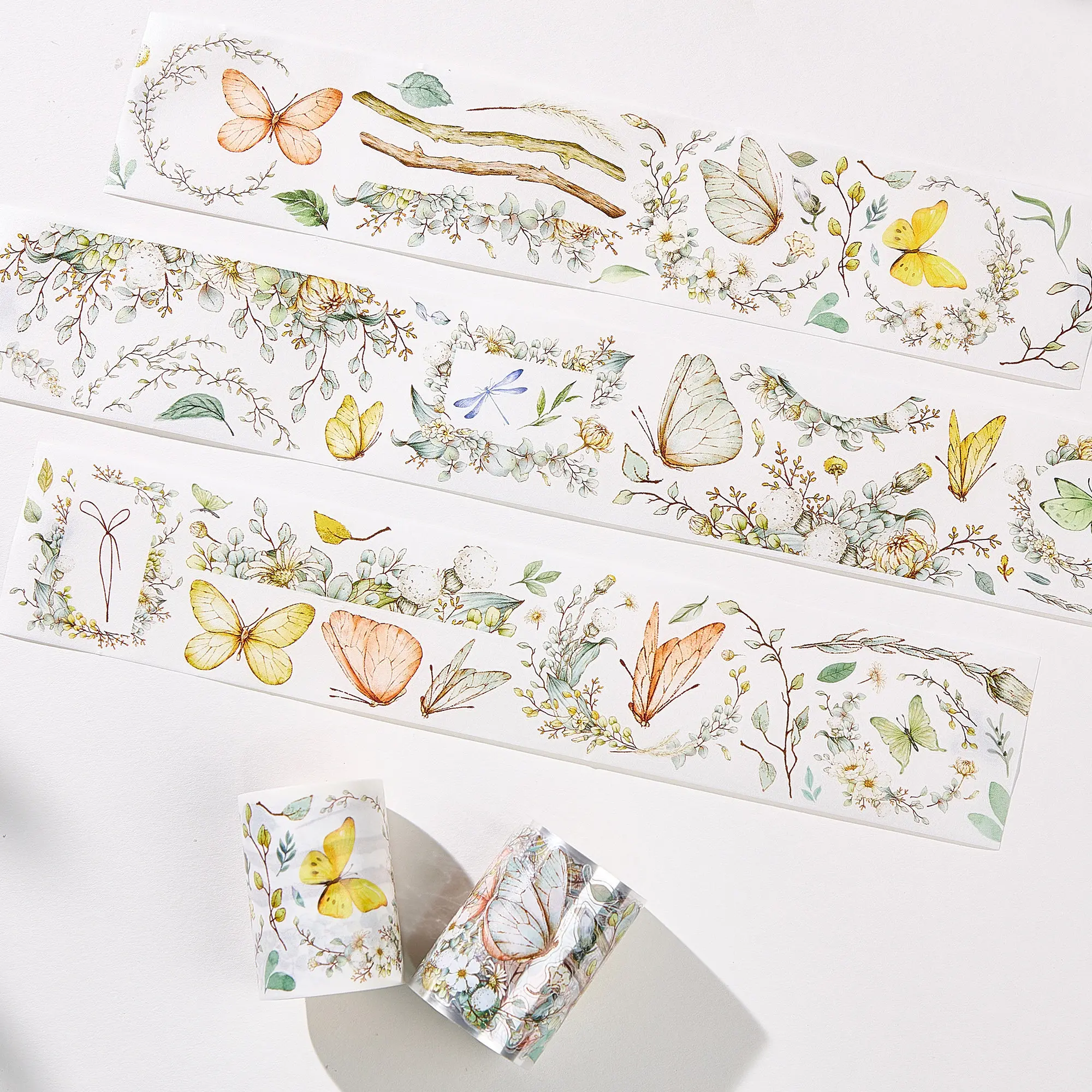 WT สตูดิโอ วินเทจ ฟลาวเวอร์ บั - Washi Tape Rolls บทวิจารณ์และราคา