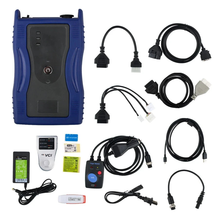 

GDS VCI for KIA For Hyundai with Trigger Module Blue Firmware V2.02 Software