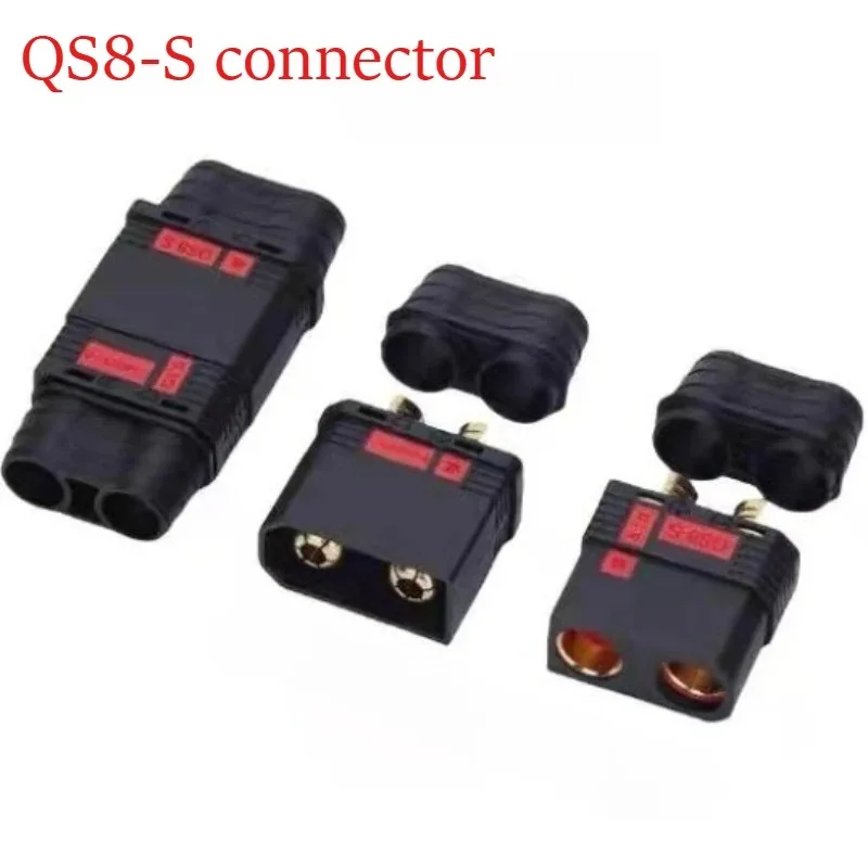 110A High Current QS8-S Male and Female Plug Anti-Ignition High Current Electric Vehicle Drone Battery Connector