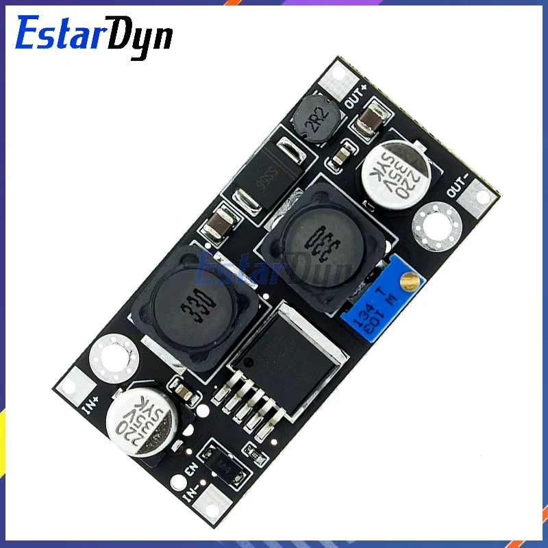 Estardyn 자동 스텝 업 스텝 다운 DC-DC 조절식 컨버터 전원 공급 장치 모듈, XL6019 (XL6009 업그레이드), 20W, 5-32V, 1.3-35V