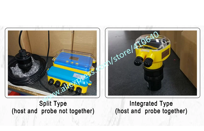 Trumsense Tích Hợp Loại IP68 Đầu Đo 1 Đến 3M Siêu Âm Kênh Mở Dòng Chảy Nhanh 4 Đến 20ma Đầu Ra Ngõ Ra Relay Hay RS485 Tùy Chọn