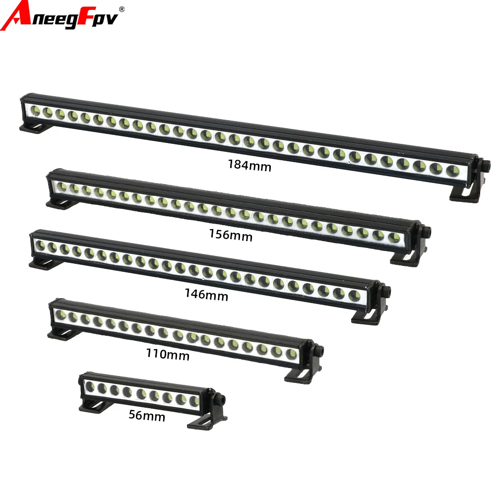 RC Auto Dachlampe LED-Lichtleiste RC Auto Dachlampe für 1/10 RC Crawler Axial Capra SCX10 II 90046 RGT EX86100 TRX6 TRX-4 D90