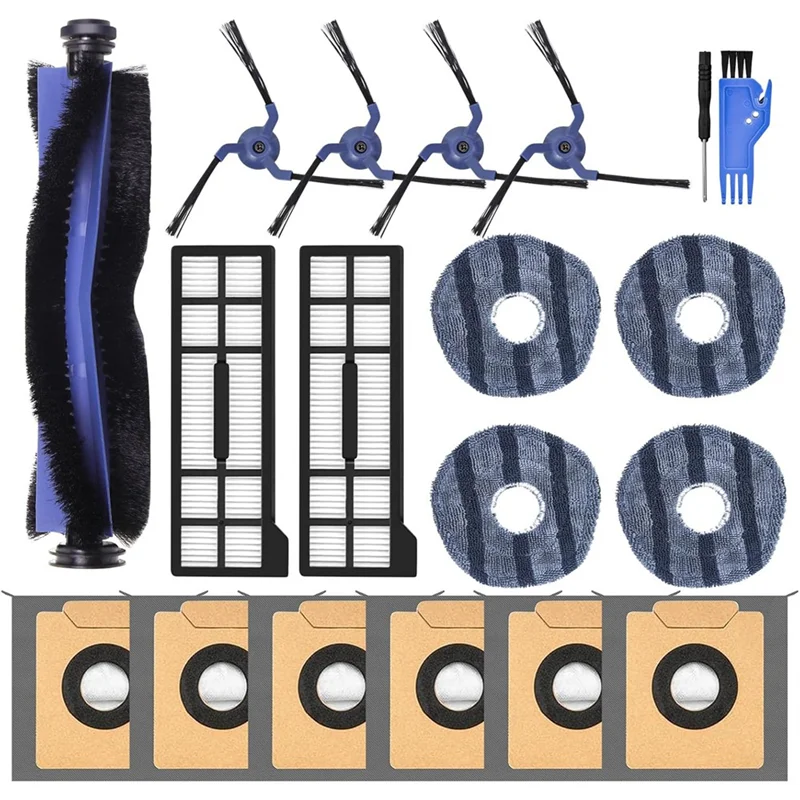 BAAM-Pengganti Kit Aksesori untuk Suku Cadang Penyedot Debu Eufy X10 Pro Omni