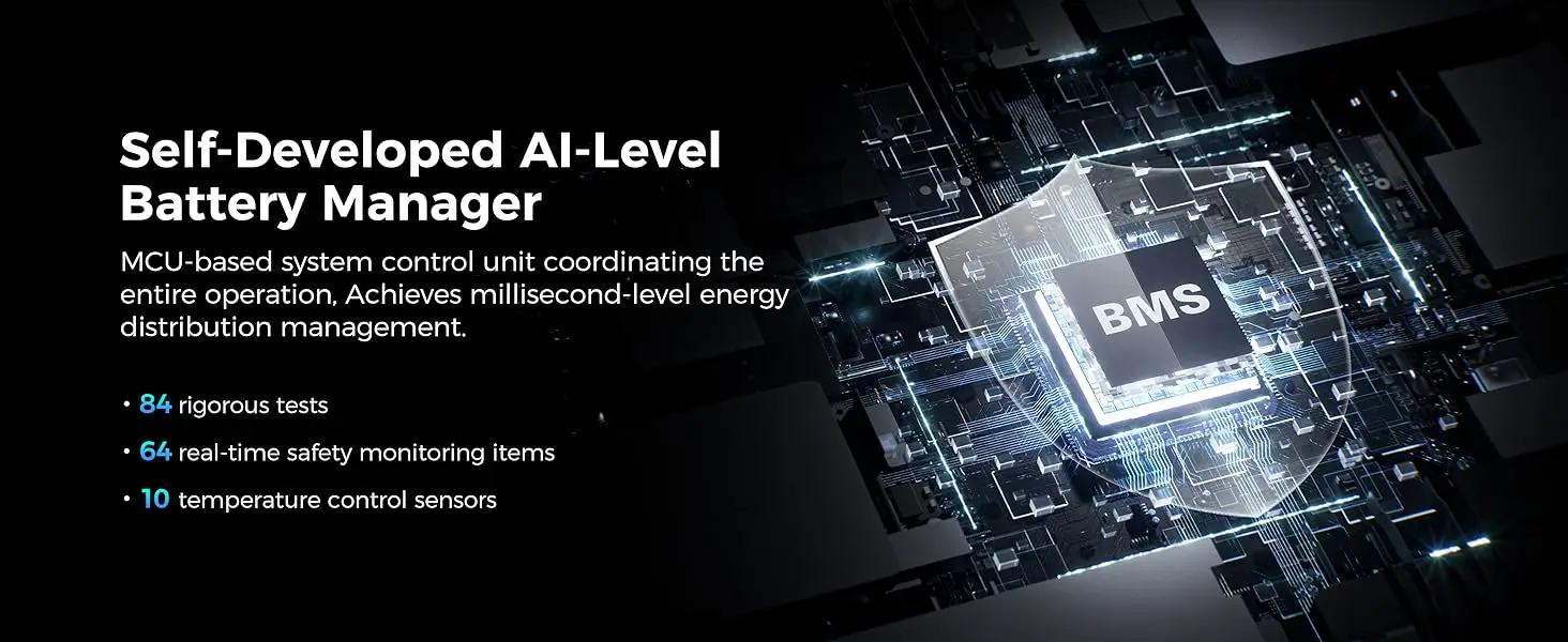 Self-Developed AI-Level Battery Manager