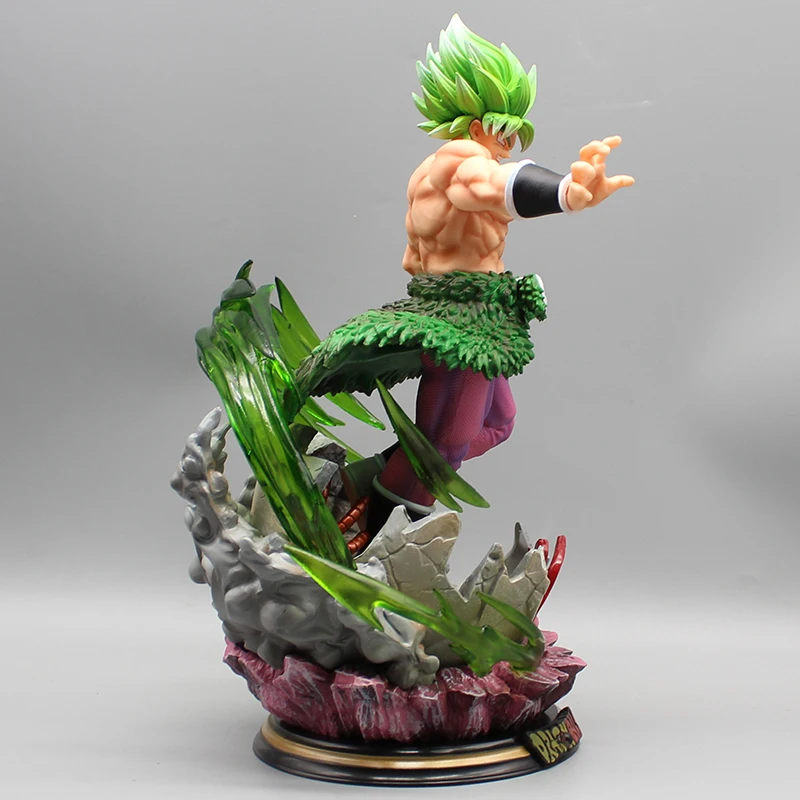 29.5cm Dragon Ball Z Broly Figuas Anime DBZ Super Saiyan Broli Action Figure Toys Collection Model Ornaments Gift for Children