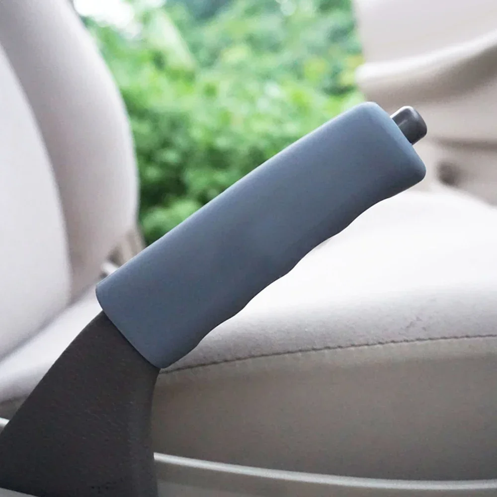 Hand Brake Set Universal Car Handbrake Sleeve Silicone Gel Cover Anti-Skid Auto Parking Brake image 5