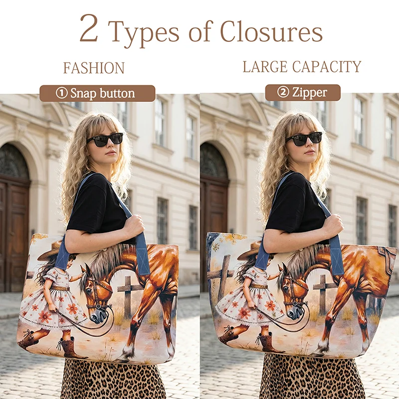 Foldable Women Handbag Oil Painting The Kiss Totes Bag Gustav Klimt Extra Large Capacity Storage Bags for Travel Ladie Beach Bag view 5