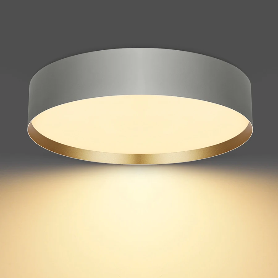 Modern LED Ceiling Lamp Round 220V Home Dali Triac 0-10V Smart Dimmable Surface Mounted Ceiling Light For Bedroom Living Room