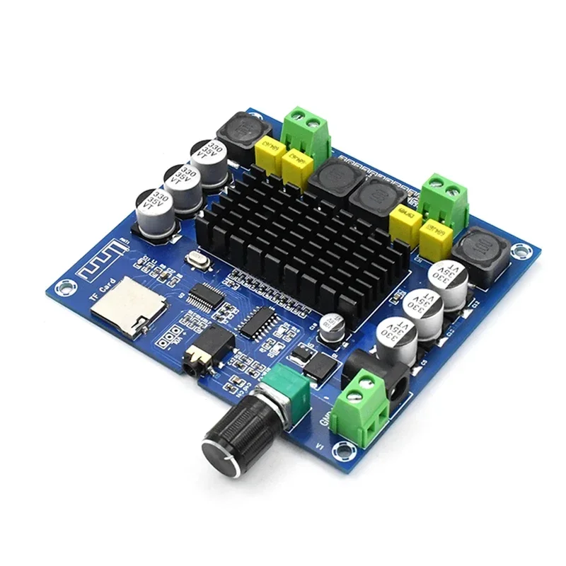 

TPA3116 Bluetooth Digital Power Amplifier Board - 2*100W Dual Channel HiFi Amplifier with TF Card Input 010249