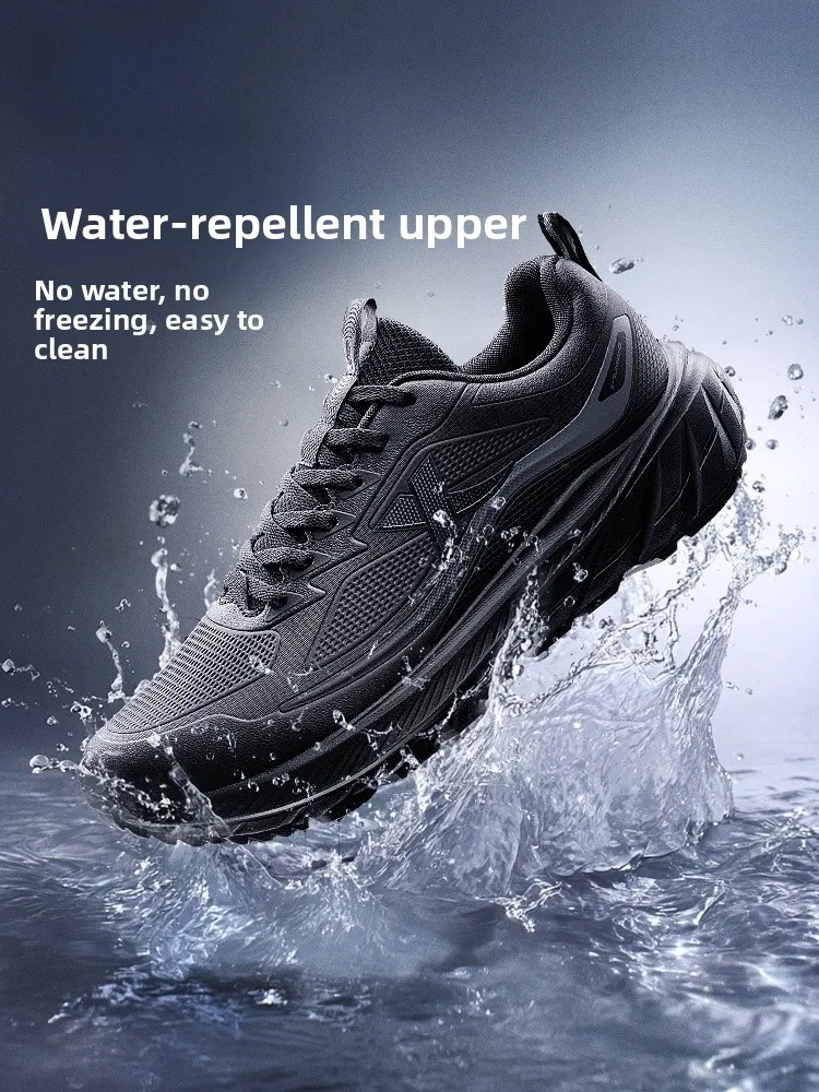 

XTEP Men's Running oes Lightweight Water-Resistant Sport oes o Absorption Low-Top Casual oes for Autumn And Winter