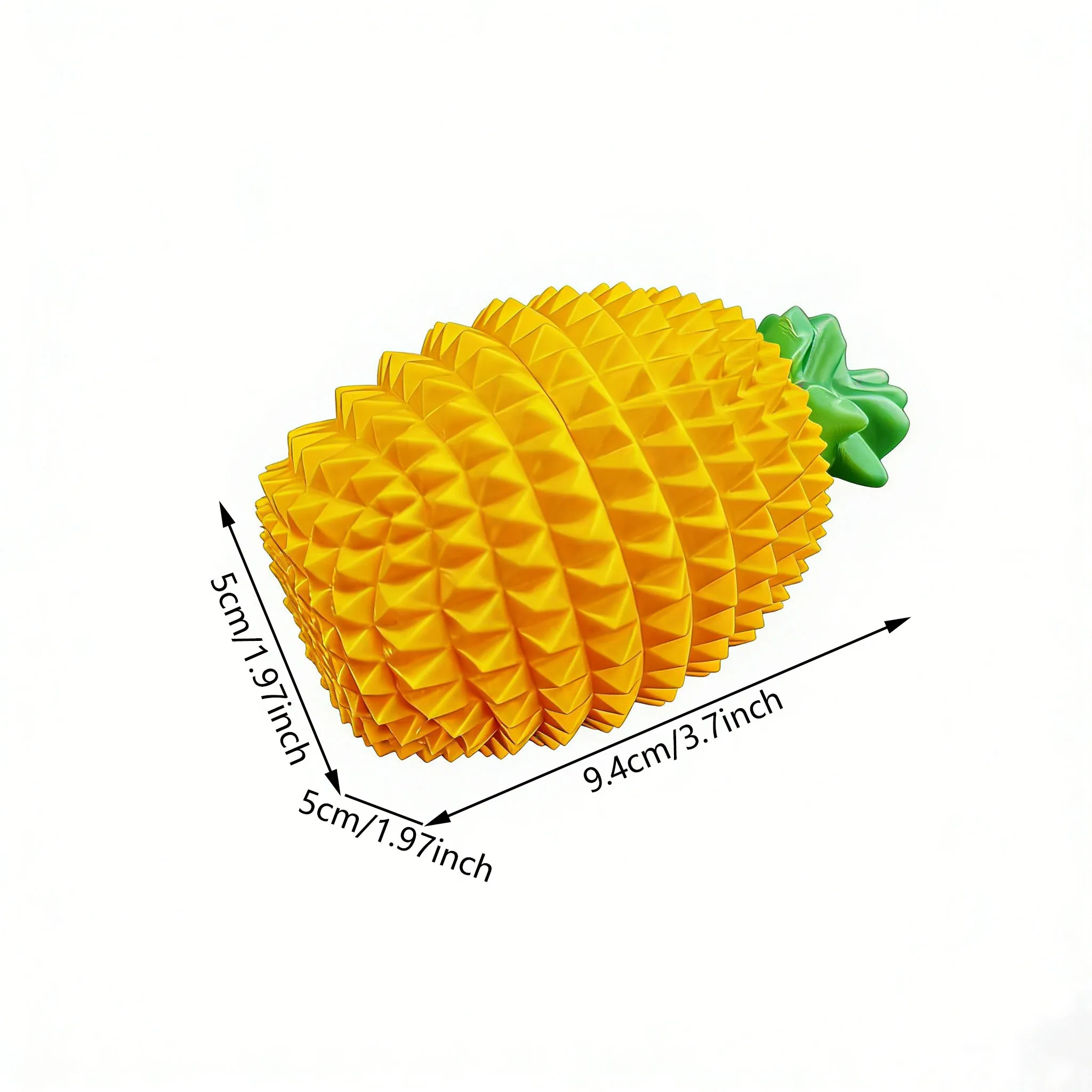 Pineapple-Shaped Massage Ball, Cute Foot Massage Ball, Muscle Relaxation Hedgehog Ball, Stress-Relief Tool for Office and Home, Single Piece