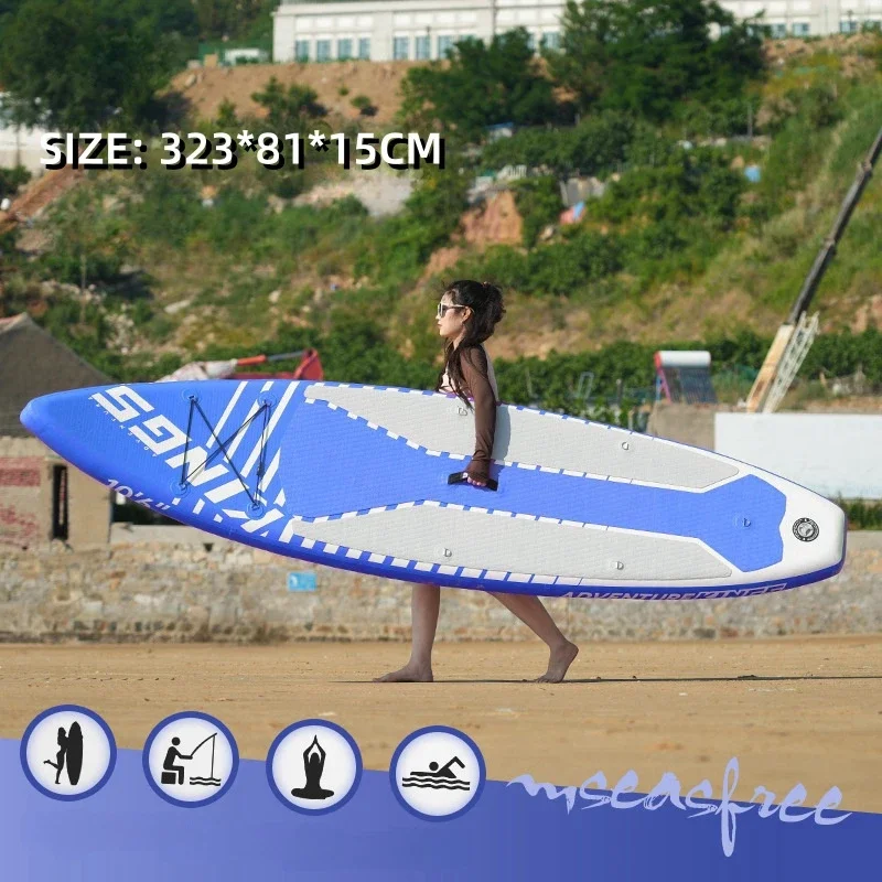 

Inflatable Paddleboards for Adult Water Sports Water Skiing Boards Outdoor Beach Entertainment Surfing Boards