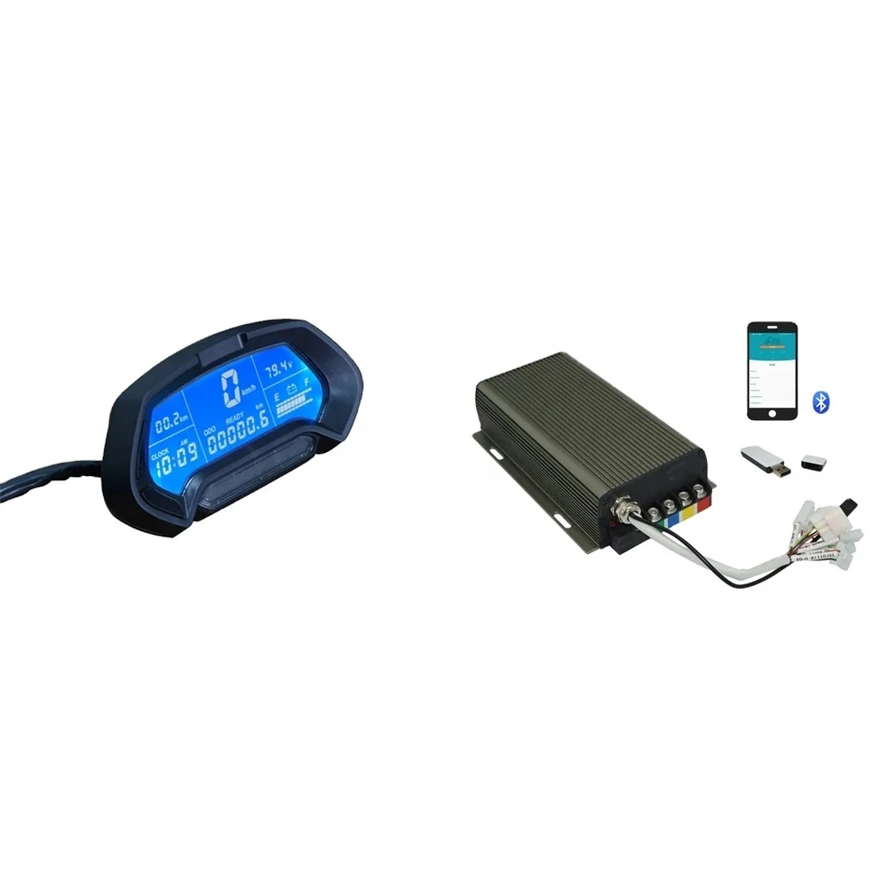 Контроллер SIAECOSYS Sabvoton SVMC72150 V1 72 В 150 А с дисплеем CT-22 для электрического велосипеда/электрического скутера/электрического мотоцикла 3000 Вт 70 км/с