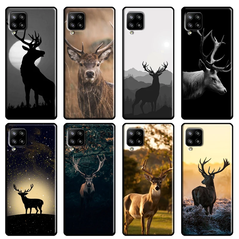 STUNNING DEER Animal Phone Case For Samsung Galaxy A51 A70 A71 A72 A52 A41 A31 A02S A12 A21S A20e A10 A40 A50