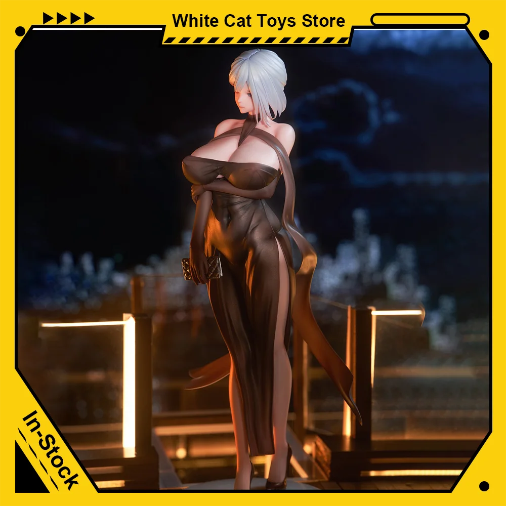 

Original Hobby·sakura Wife 1/7 25cm Action Figures Pretty Sexy Black Dress Girl Figures Anime Model Collection Toy Birthday Gift