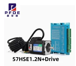 Nema 23 1.2nm Stepper Servo Motor 57HSE1.2N+HBS57 Closed-loop step motor/DL57 High Performance Step Servo Drive 2 Phase.