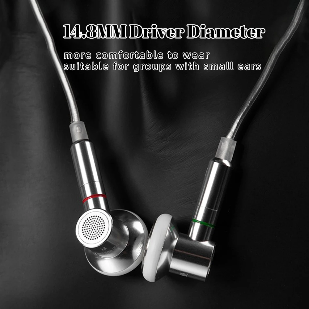 

Наушники QIGOM S30 Ice Soul Grass HIFI с плоским корпусом, проводные, IEM, 14.8 мм драйвер, 32 Ом, 112 дБ, с разъемом 3.5/4.4 мм, кабель MMCX