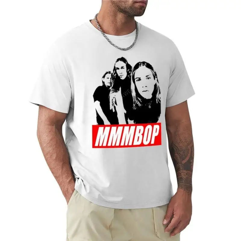 MMMBOP!!! T-Shirt boys t shirts T-shirt short t shirt man men workout shirt black cotton mens t-shirt