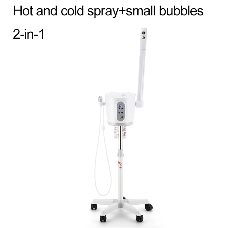 Koude en warme spray Mee-eter Twee-in-één gezichtsreiniging en hydraterende nano-spray Kleine bubbel Schoonheidssalon