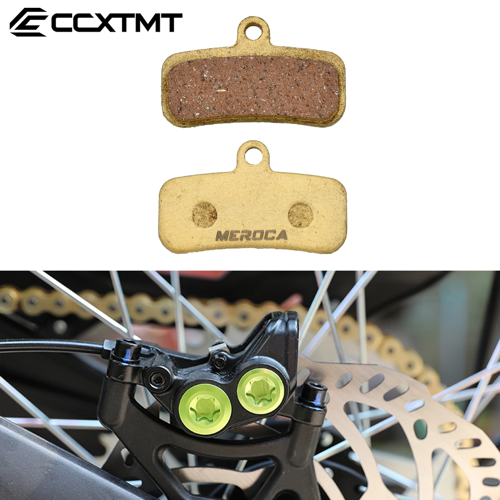 Electric Motocross Front and Rear Silent Brake Pads For Surron Sur Ron Sur-Ron Light Bee Electric Dirt Bike Universal Parts