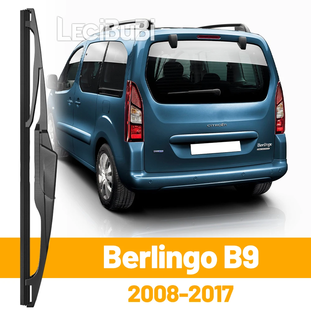 

For Citroen Berlingo B9 2008-2017 2009 2010 2015 2016 Rear Windshield Windscreen Wiper Blade Tailgate Window Wipers Accessories