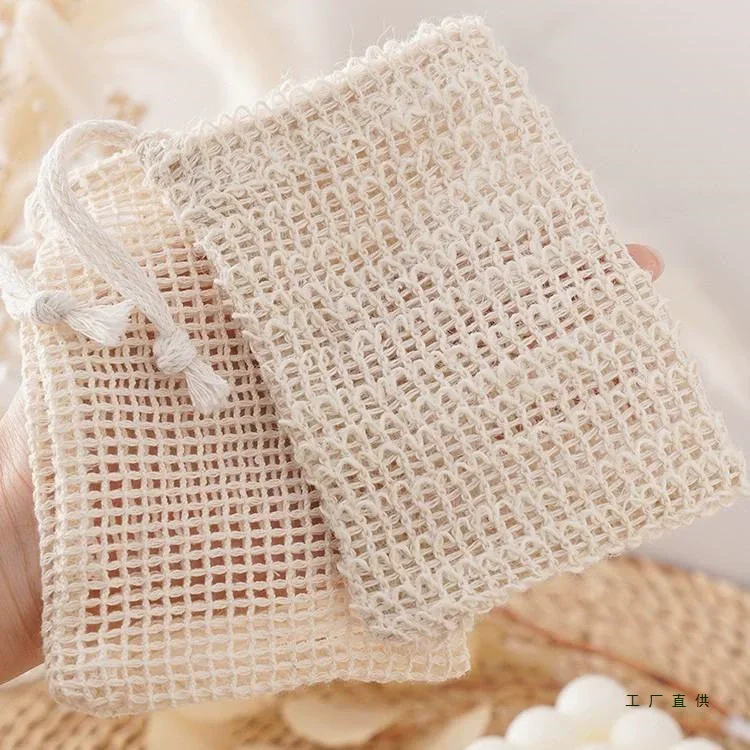 1/5/10 Seifenbeutel, Seifenbeutel, Sisal-Seifen-Sparbeutel, Netzstoff mit Kordelzug für Peeling, Dusche, Wäscher, Bad, Massage