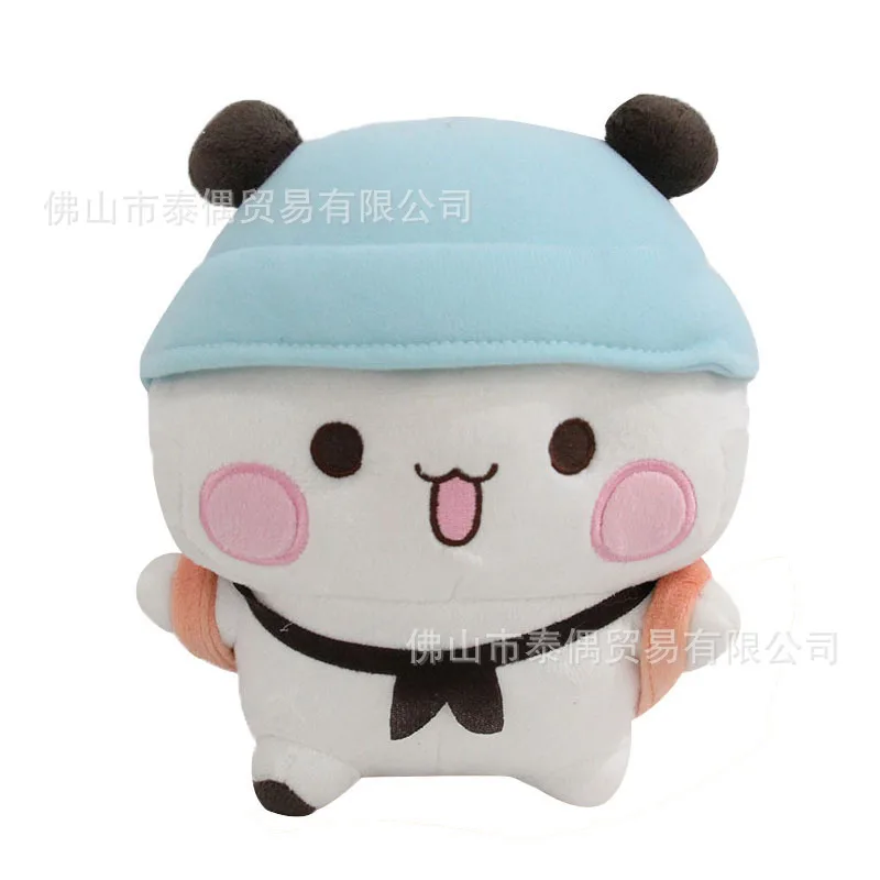 Kawaii Plush Bubu and Dudu Panda One Two Panda Cartoon Panda Bear Doll Hobbies Collectible Soft Pillow Stuffed Animals Toy Gifts