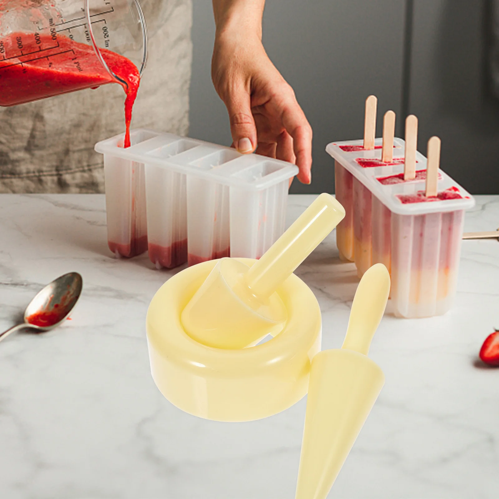 

1 set 1 Set Ice Cream Mold Egg Cone Roller Waffle Cone Maker Diy Dessert Tool Baking Supplies Ice Cream Making Mold For Family