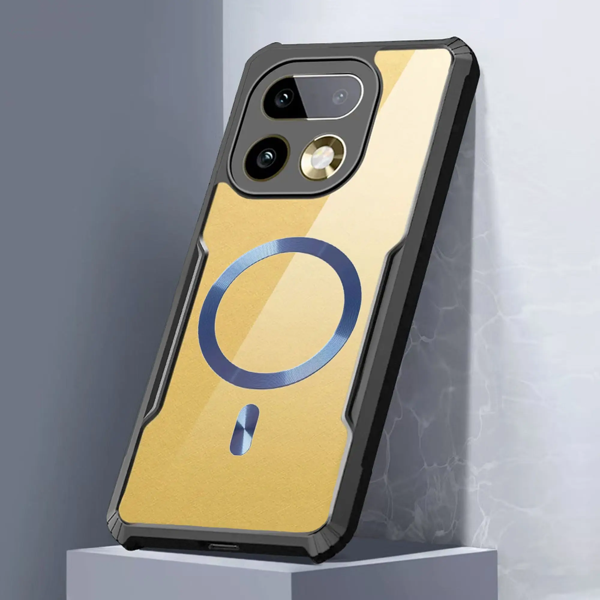 Colorful Magnetic Phone Casing For OPPO Realme 16 16T 15T 15 Pro Plus Cover Ultra Thin Durable Scratch Proof Acrylic Case SRK-14