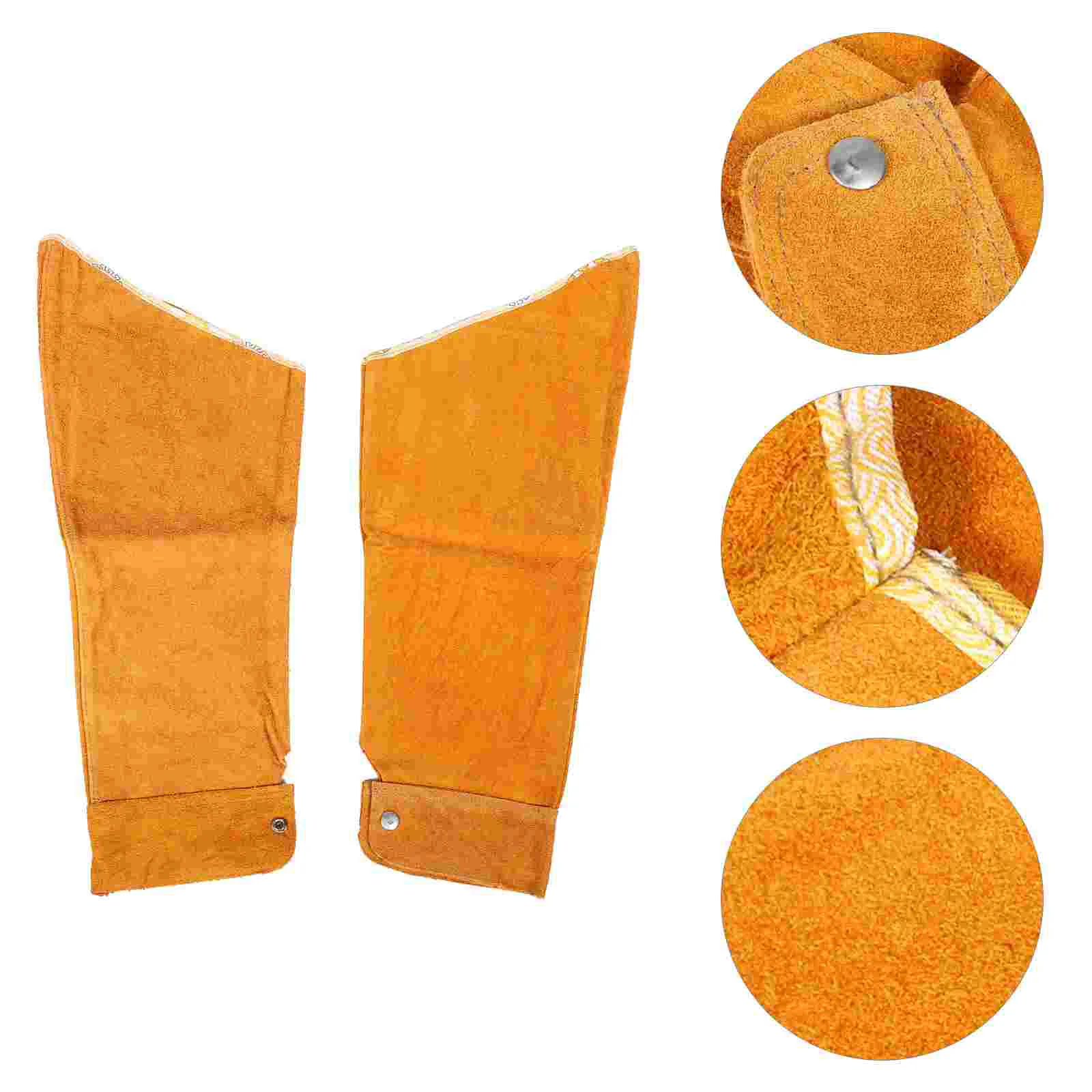 

Welder's Sleeves Work Arm Guard Pads Guards Fire Resistant Protection Protective Oversleeves Anti-scalding Tool