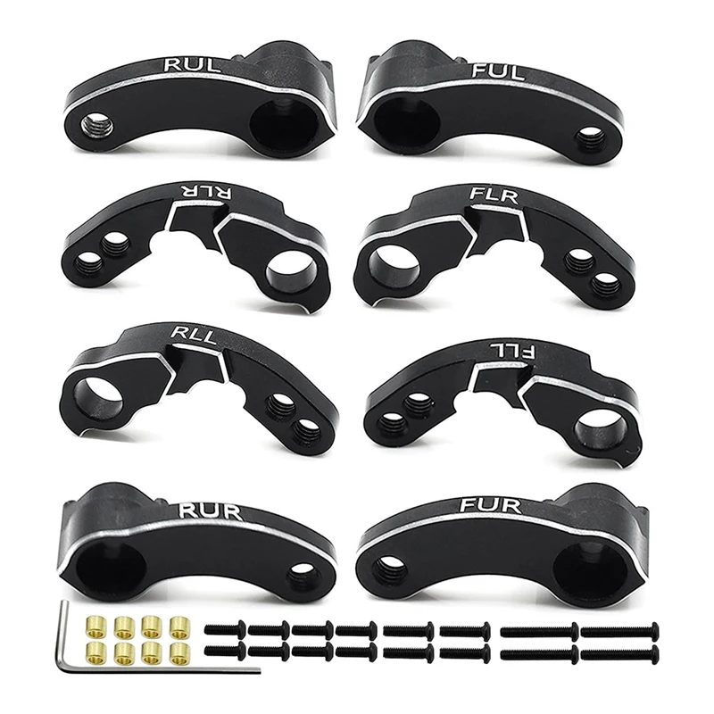 

Metal Shock Absorber Mount Adjustable Upgrade + Lift Kit For Traxxas 1/18 RC TRX-4M TRX4M Crawler Car Accessories