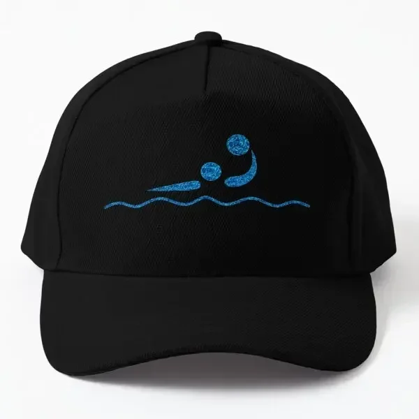 

Water Polo Blues On White Baseball Cap Hat Casual Printed Sport Sun Boys Fish Snapback Black Hip Hop Casquette Outdoor Women
