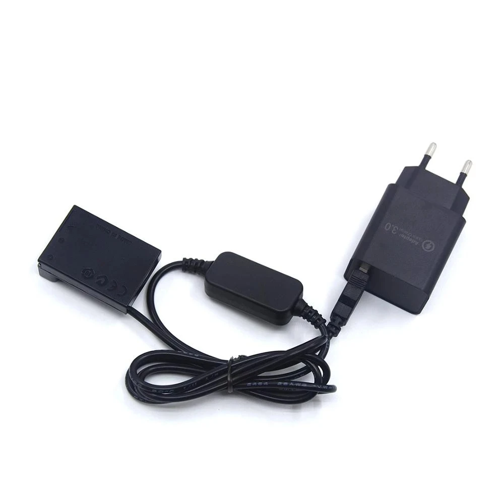 USB-DC Cable+18W USB Charger+NB-7L Dummy Battery DR-50 DC Coupler for Canon PowerShot G10 G11 G12 SX30IS Camera