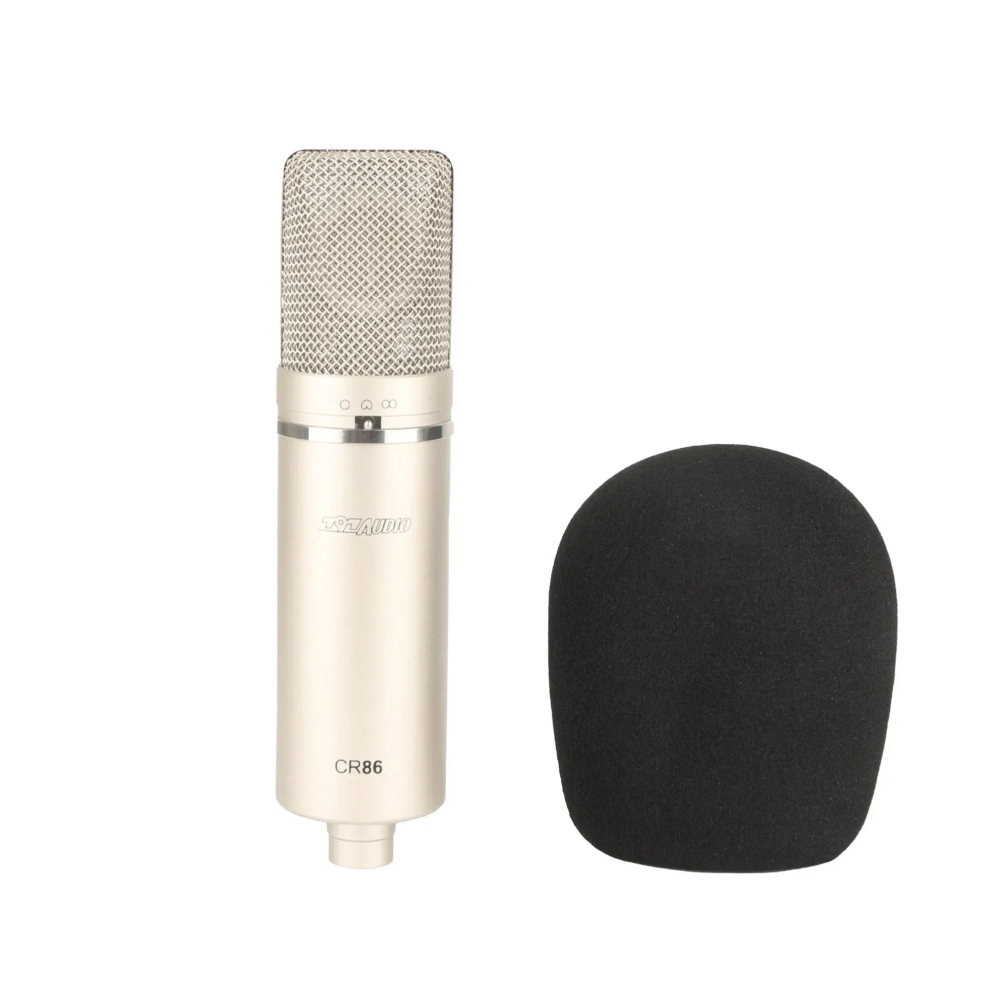 797Audio CR86 Professional Studio XLR Studio Condenser Microphone For Recording, C1 Condenser Microphone