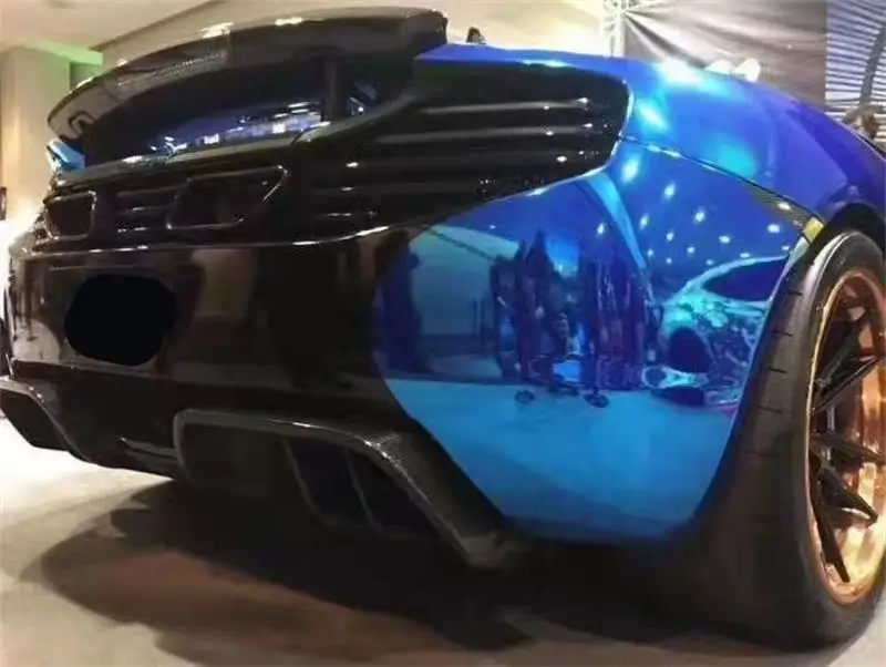 

Высококачественный комплект заднего диффузора из углеродного волокна для McLaren 650S 12C RZ, детали кузова в стиле