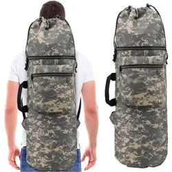 Mochila grande de aletas largas para apnea, bolsa de almacenamiento ligera impermeable para equipo de buceo, monopatín al aire libre, bolsa de aletas largas para Yoga