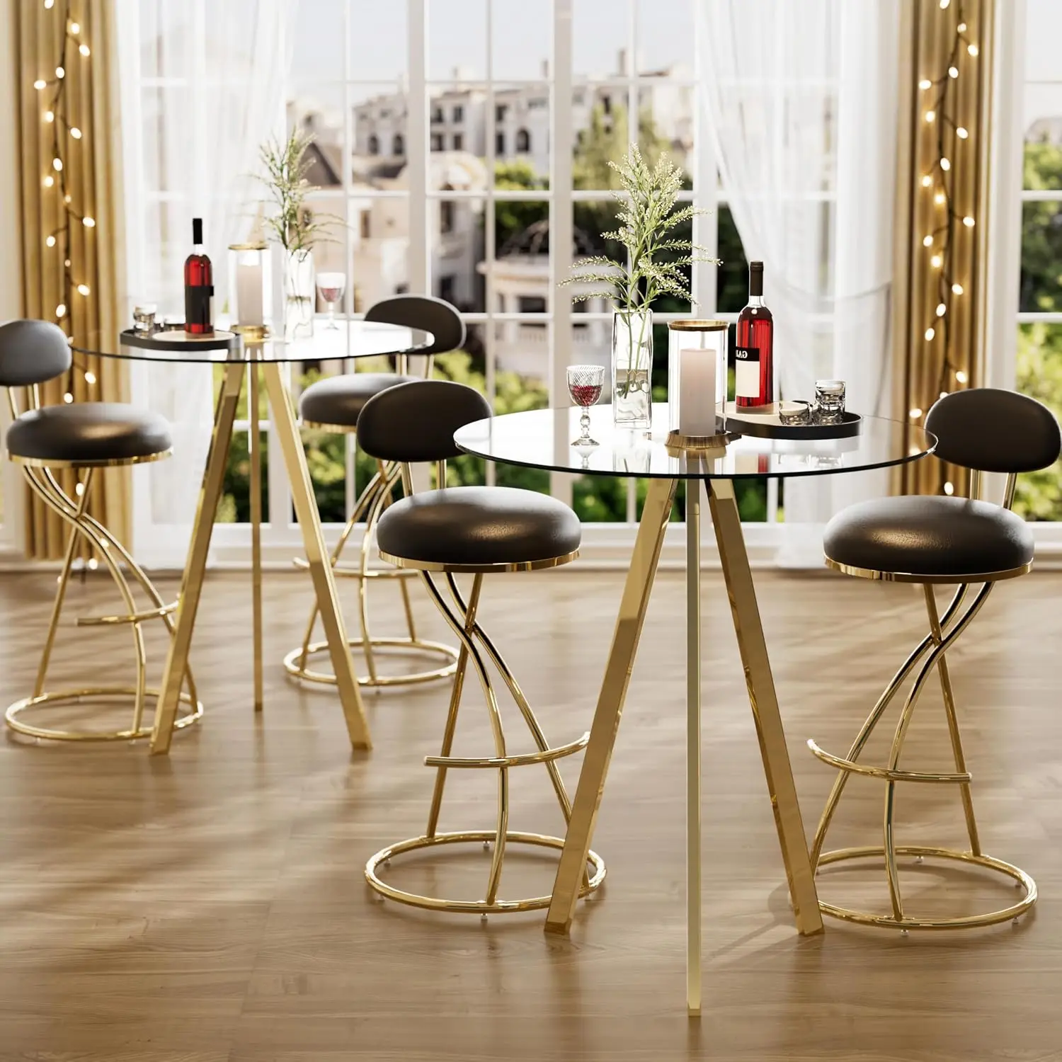 Round Bar Table 4 Pack 37.4