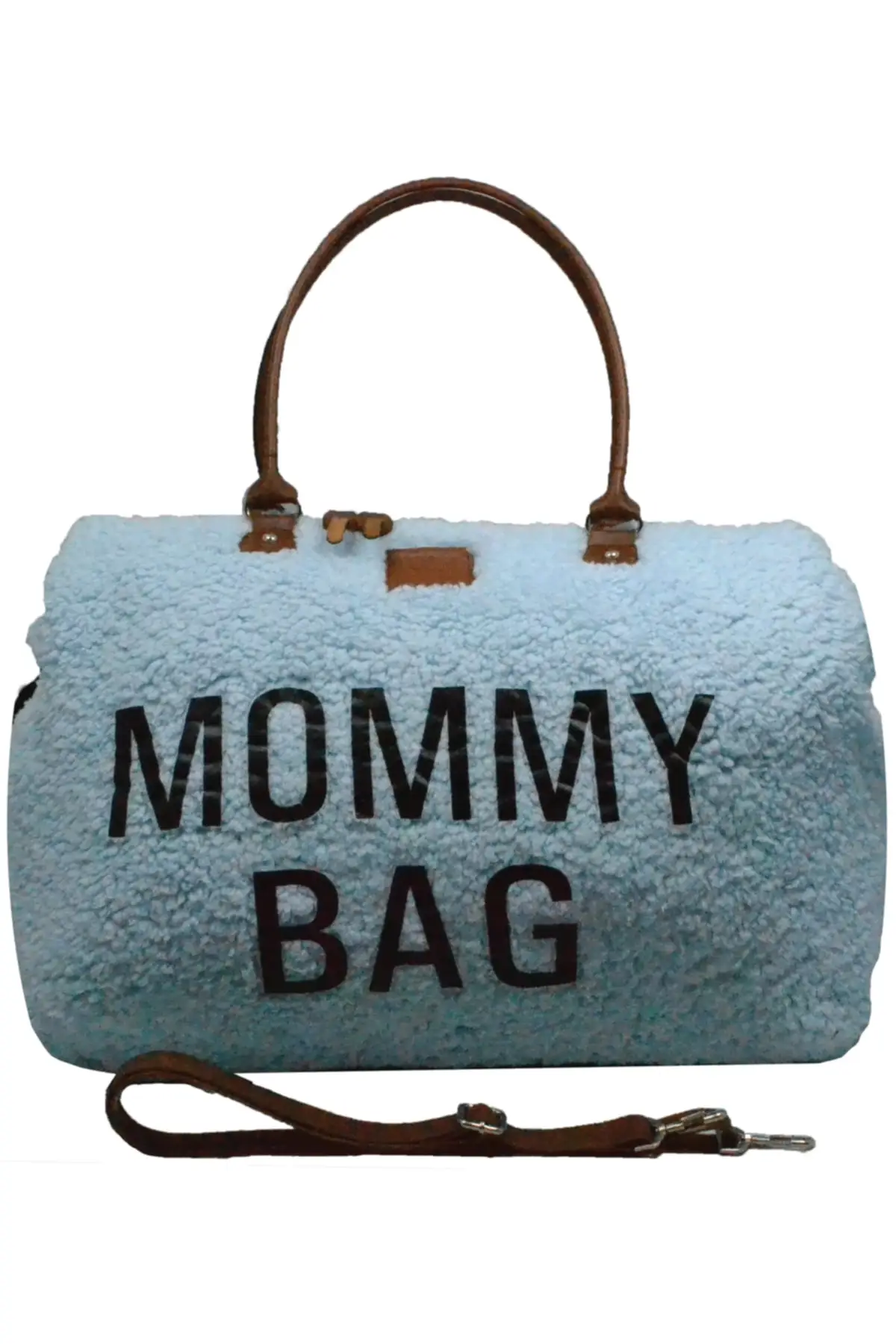 

DOLBOVI Mommy Bag Exclusive blue lamb plush design Baby mother Baby care and women Bag Hospital Bag Hospital Bag