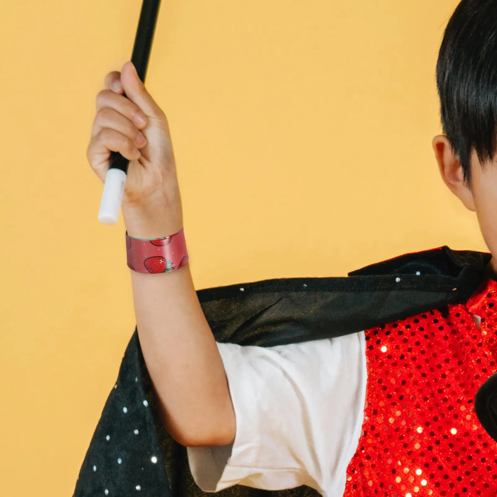 

12 шт. браслетов-хлопушек с фруктовым узором, яркие разноцветные браслеты для вечеринок, летние браслеты, забавные детские браслеты-хлопушки