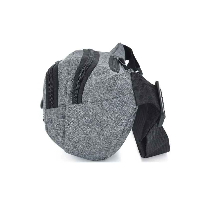 Sacs de poitrine de couleur unie pour hommes, sacs à bandoulière pour hommes, sacoche pour garçon, sac à main pour voyage, grand cartable décontracté noir