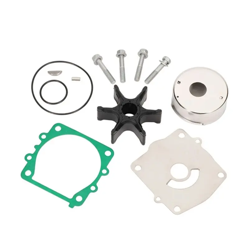 6G5-W0078-A1 Water Pump Impeller Kit For 2-Stroke 150-225 HP Outboard Motor 6G5-W0078-00 6G5-W0078 6E5-44352