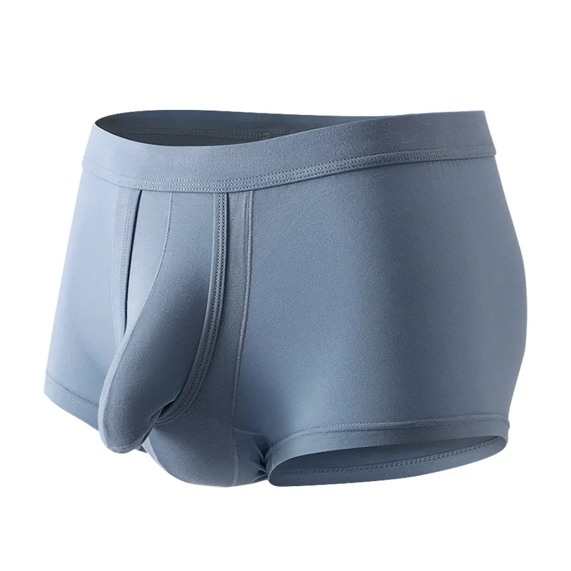 1 PCS Men's summer breathable gun bullet separation comfortable boxer underwear